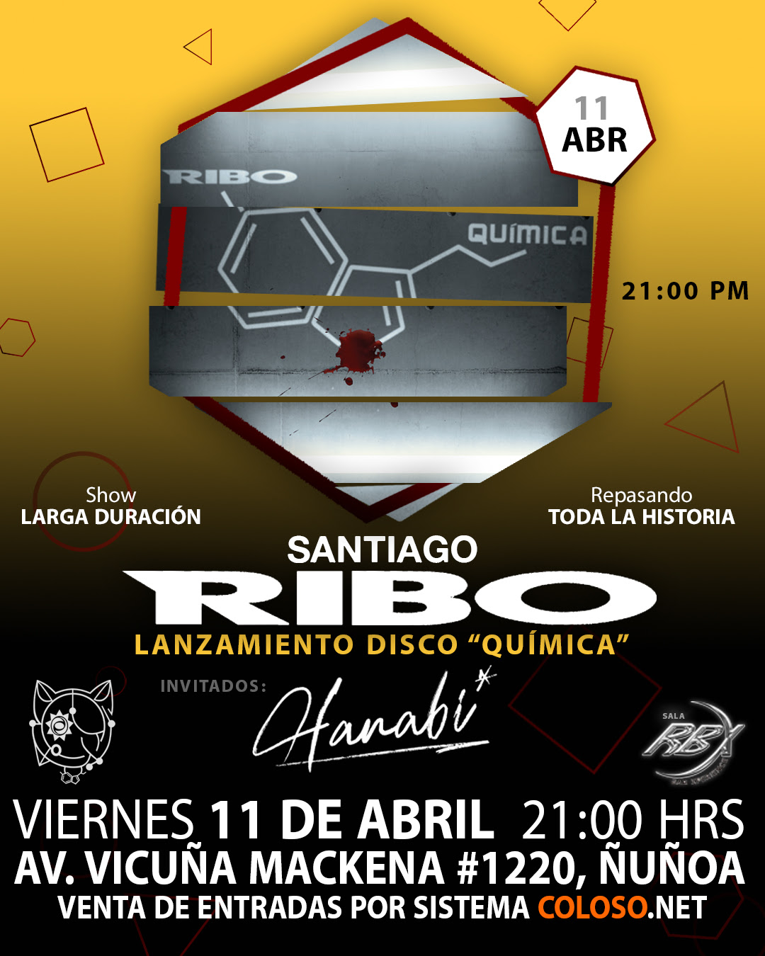 Ribo trae su gira nacional a Santiago